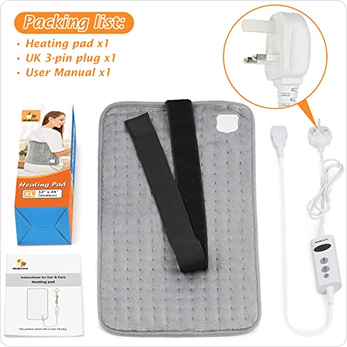 Electric Heating Pad for Back Neck Shoulders
