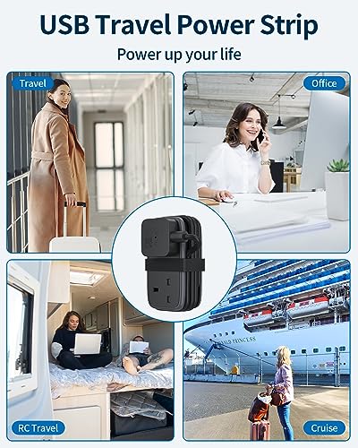 NTONPOWER Compact USB Extension Lead For Travel & Home
