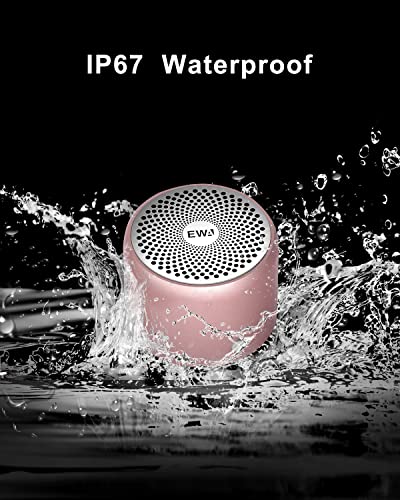 EWA A106 Pro Portable Bluetooth Speaker - Rose Gold