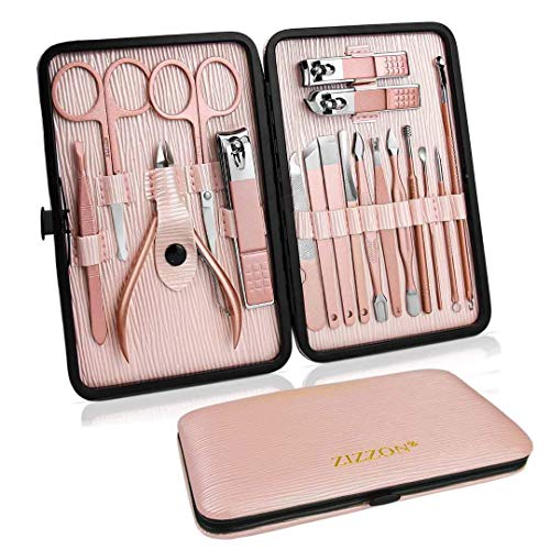 ZIZZON Professional 18-in-1 Manicure Set - Pink