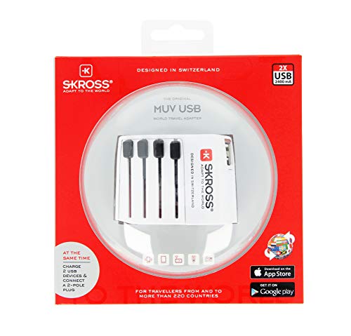 SKROSS World Adapter MUV USB