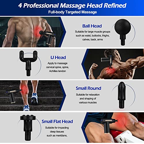 Portable Mini Massage Gun with 6 Speeds