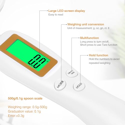 Mafiti Digital Measuring Spoon with High Precision