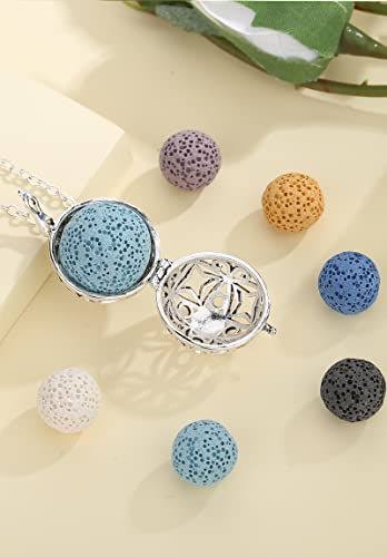 INFUSEU Aromatherapy Necklace: Essential Oil Diffuser Pendant