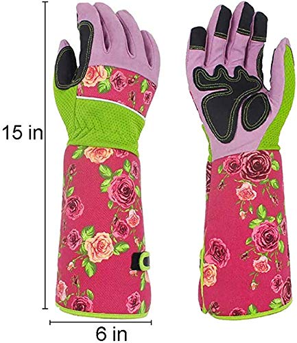 Women's Long Gardening Gloves, Thorn Proof, Arm Sleeves