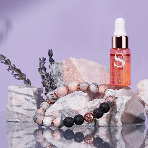 Beaded Crystal Bracelet: Anti Anxiety & Aromatherapy Gift