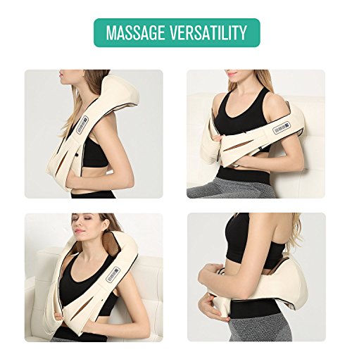 Deep Tissue Neck & Shoulder Massager with Heat
