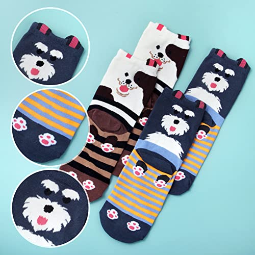 Chalier Cozy Women's Animal Socks - 5 Pairs