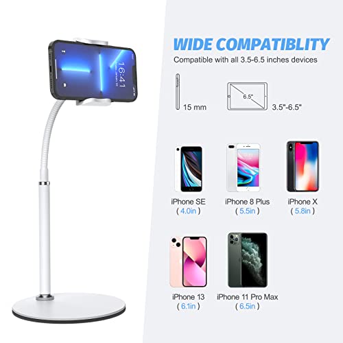 Adjustable Gooseneck Phone Stand for iPhone and Samsung