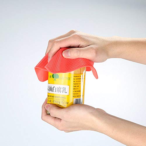 Silicone Jar Opener & Bottle Opener for Weak Hands