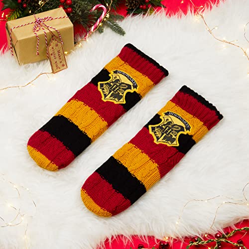 Harry Potter Slipper Socks - Knitted Women's Fluffy (Multi)