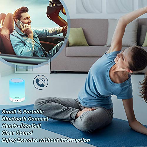 Portable Bluetooth Speaker Lamp - Ideal Gift for All Ages