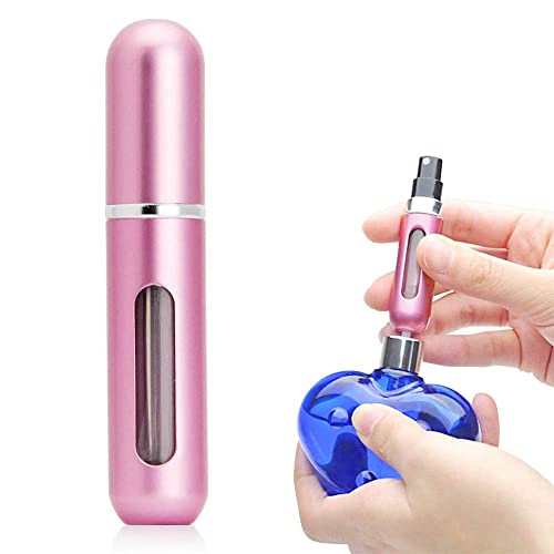 Pink Portable 5ML Perfume Atomiser for Travel