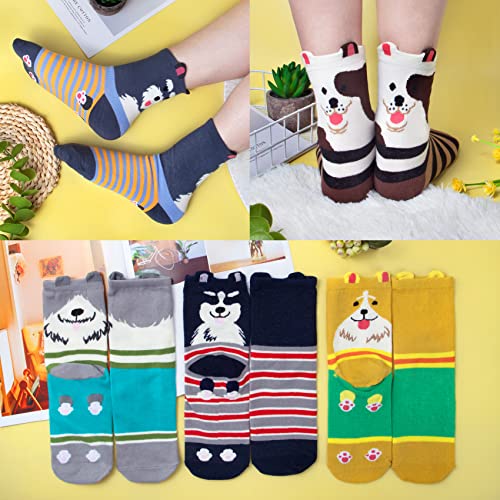 Chalier Cozy Women's Animal Socks - 5 Pairs