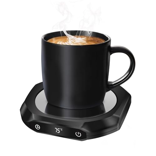 MQUPIN Mug Warmer with 3 Temperature Settings, Auto-off