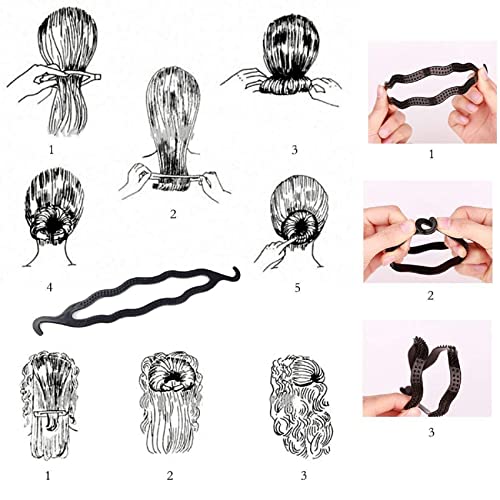 Hair Styling Set for DIY Braiding - 20 Pcs