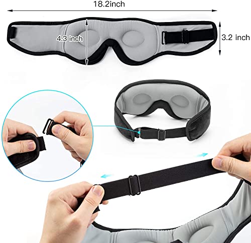 Bluetooth Sleep Mask with Ultra Thin Speakers