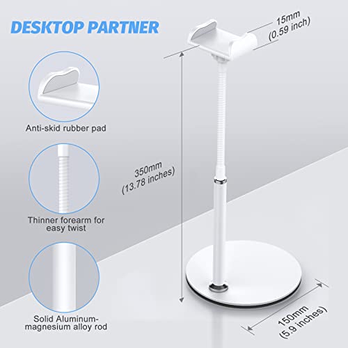 Adjustable Gooseneck Phone Stand for iPhone and Samsung