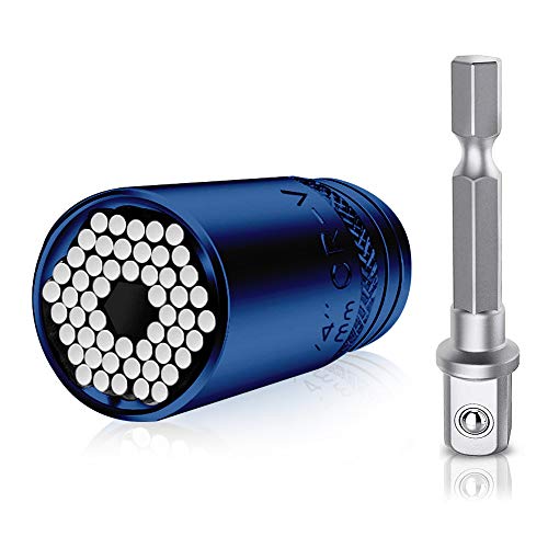 Maxesla Universal Socket Set 7-19mm Multi-Function Gadgets