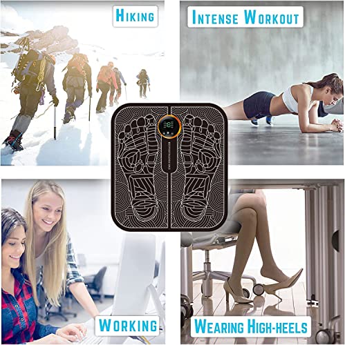 Portable EMS Foot Massager for Pain Relief and Circulation