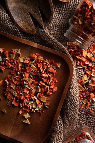 Gourmanity Dehydrated Mixed Vegetables: All-Natural Ramen Soup Mix