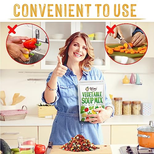 Yimi Vegetable Soup Blend: Dehydrated & Natural 17.6oz