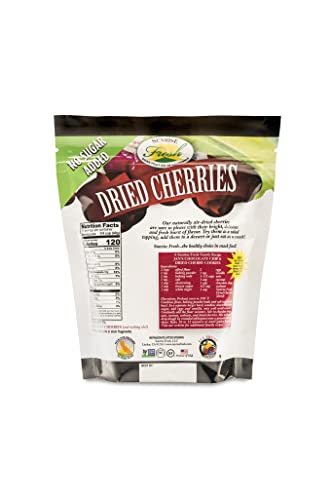 Unsweetened Dried Sweet Cherries, Fresh Fruit Flavor, 1 lb