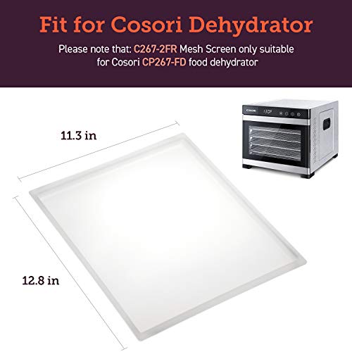 COSORI Dehydrator Fruit Roll Sheets - 2Pack