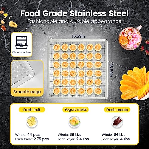 COLZER 16 Tray Stainless Steel Food Dehydrator