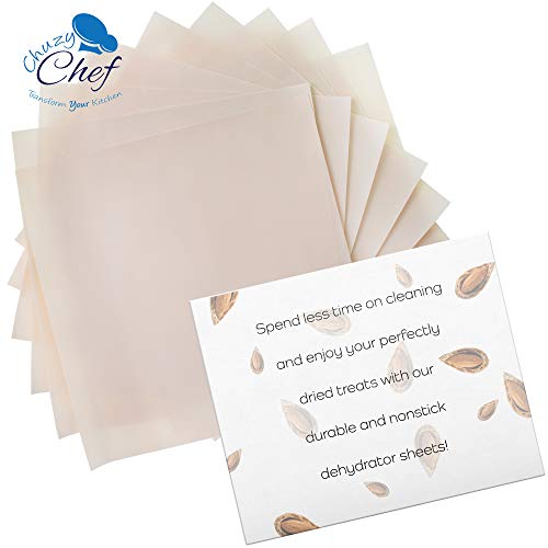 Chuzy Chef 9 Dehydrator Sheets - Non Stick