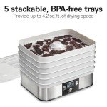 Hamilton Beach Food Dehydrator - 5 Trays, Adjustable Temperature