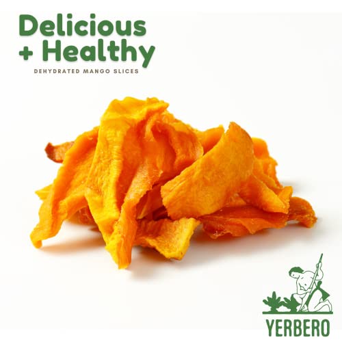 Yerbero Mango Slices - Natural, Sweet Dehydrated (8oz)