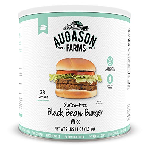 Gluten-Free Black Bean Burger - 2 lbs 14 oz