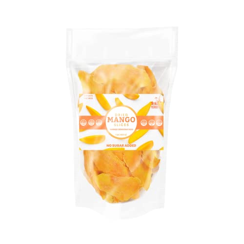 Yerbero Mango Slices - Natural, Sweet Dehydrated (8oz)