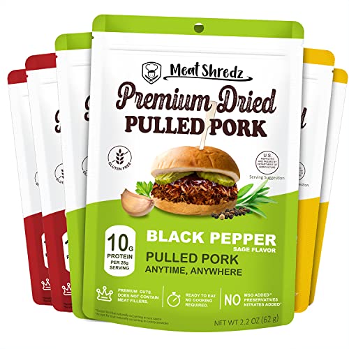Premium Dried Pulled Pork - Variety Pack