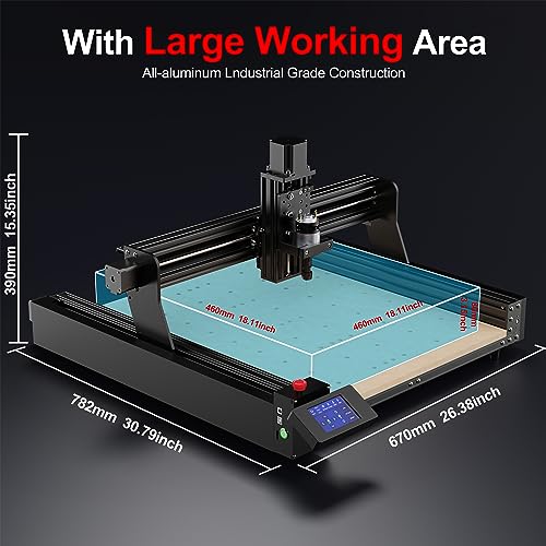 High Precision 3-Axis CNC Woodworking Router Machine
