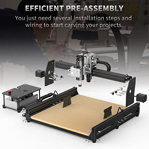 500W CNC Wood Router - MYSWEETY 3 Axis