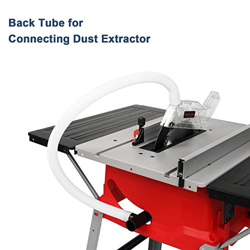 10" Table Saw with Dust Collector Port, Stand