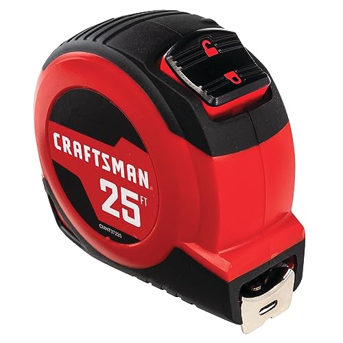Craftsman 25ft Tape Measure with Fraction Markings
