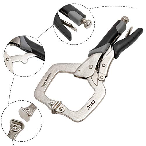 Woodworking Metal Face Clamp - Pack of 2