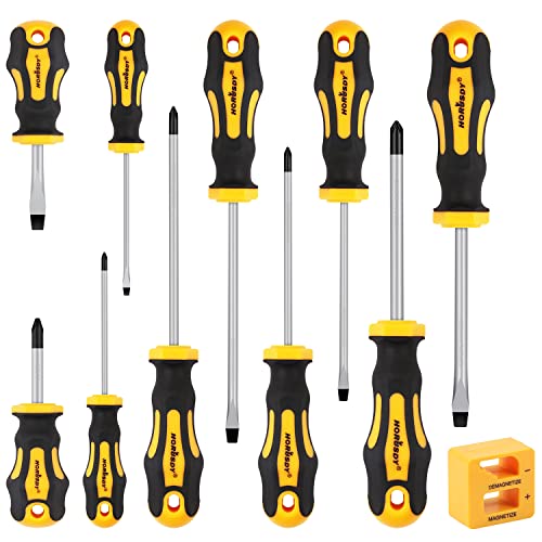 11-Piece Screwdriver Set for Fastening and Loosening