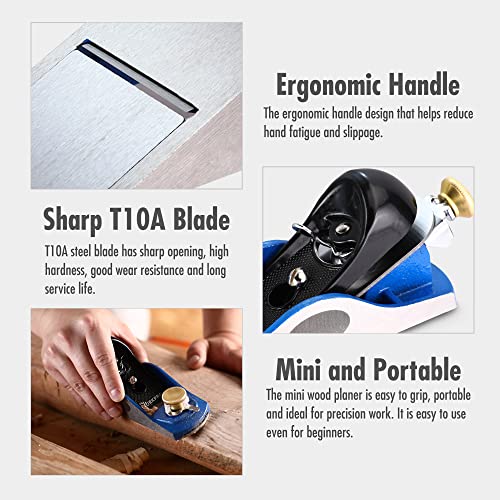 Hand Planer for Woodworking Hobby+: WORKPRO Wood Planer