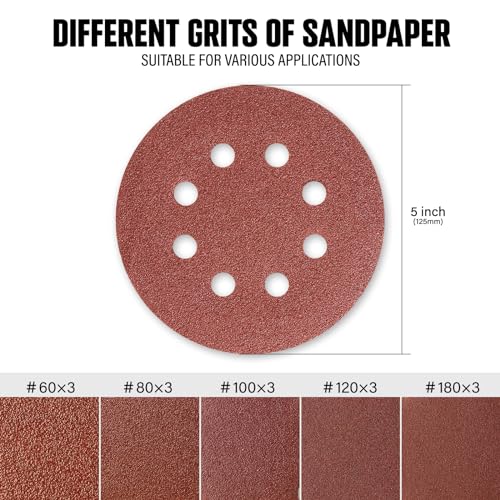 POPULO 3.0A 350W Electric Orbital Sander for Woodworking