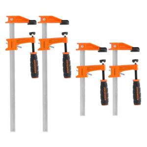 JORGENSEN F-Clamp Steel Bar Clamps Set