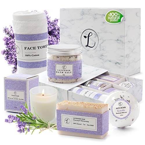 100% Natural Lavender Spa Gift Set