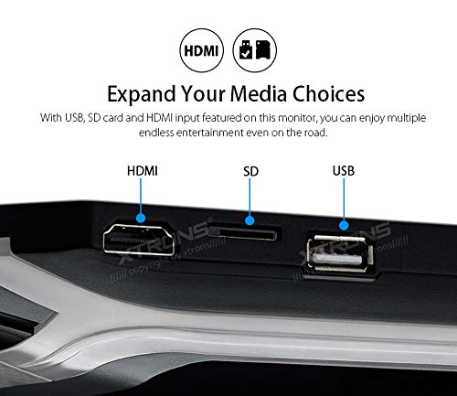 15.6" Ultra-Thin FHD Car Roof Monitor with HDMI