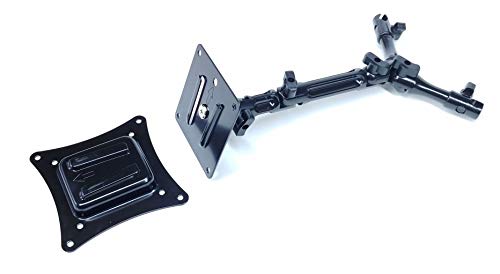 TV & Monitor Headrest Mount Bracket: Strong & Adjustable