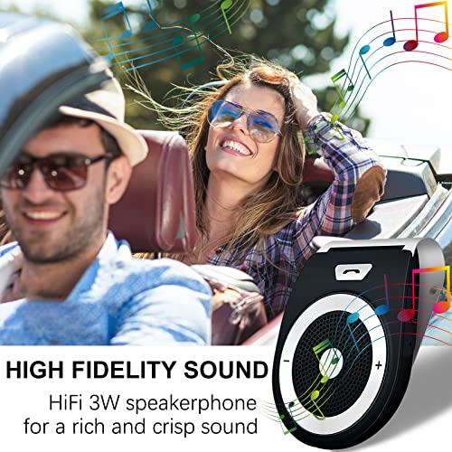 NETVIP Bluetooth Speakerphone with Voice Assistant, Dual Connection