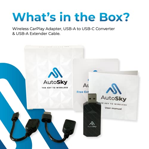 AutoSky CarPlay Adapter: Smallest, Fastest & Pro Edition