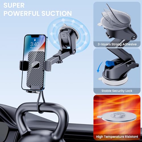 GUWEZ Car Mount Phone Holder for iPhone
